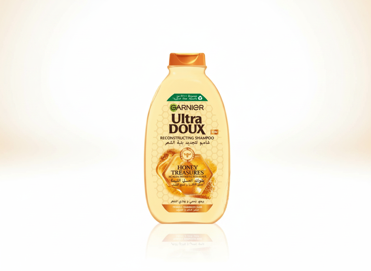 شامبو Garnier Ultra Doux Honey Treasures لتجديد بنية الشعر